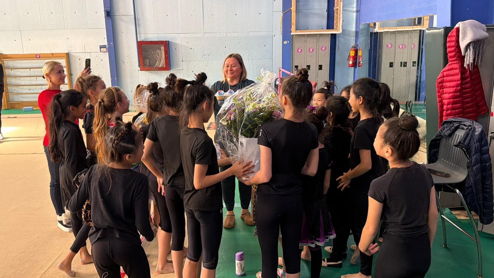 On stage performance